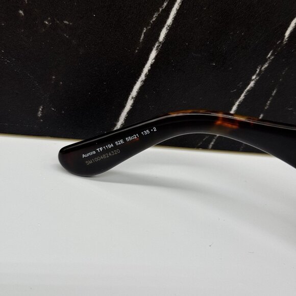 NEW TOM FORD AURORA TF1194 52E SUNGLASSES FT1194/S 52E WOMEN HAVANA EYEWEAR - Picture 9 of 11